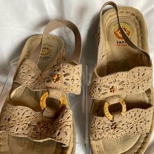 EARTH SPIRIT SHOES SIZE SANDALS